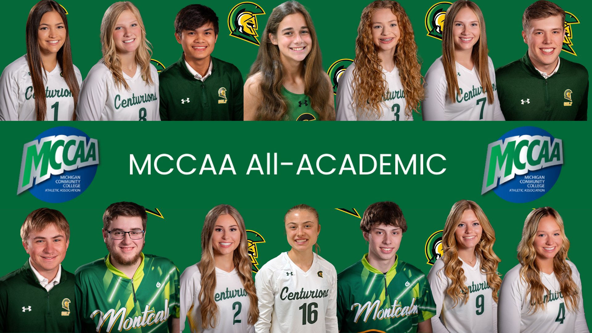 MCCAA recognizes 14 student-athletes at MCC