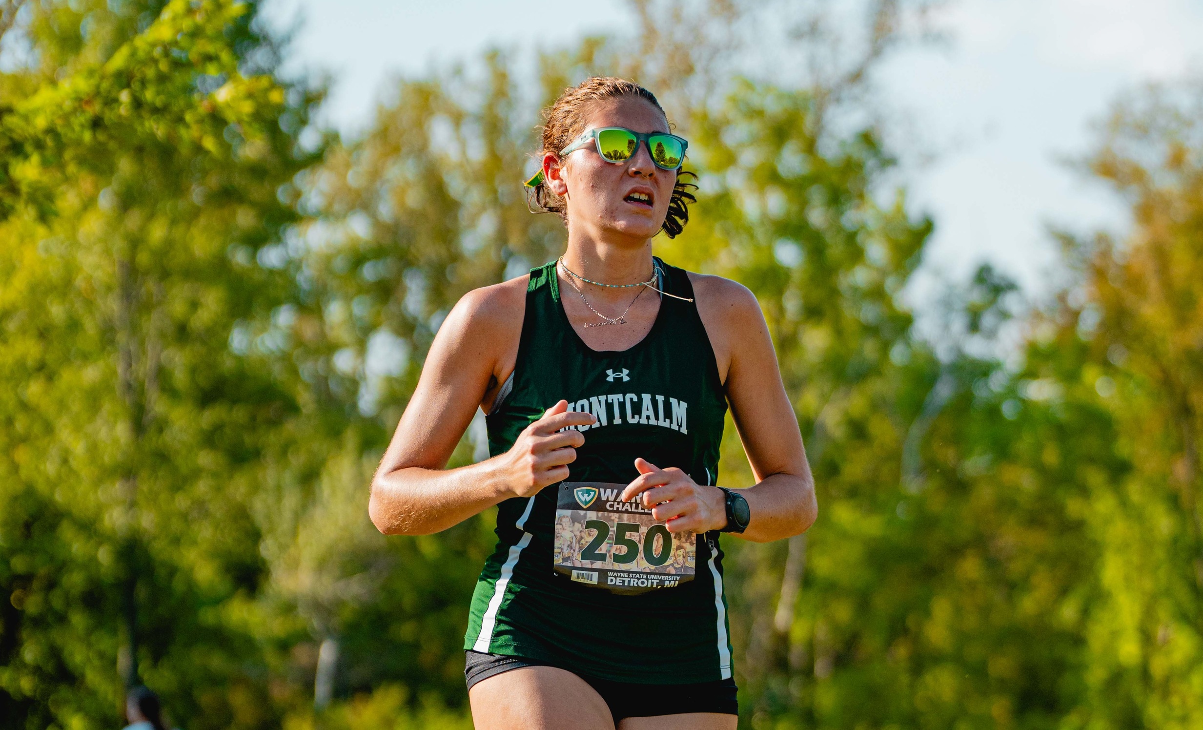 MCC Cross Country runner Mickai Allbee